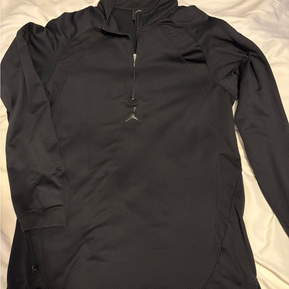 Jordan Black Quarter-Zip Sweatshirt